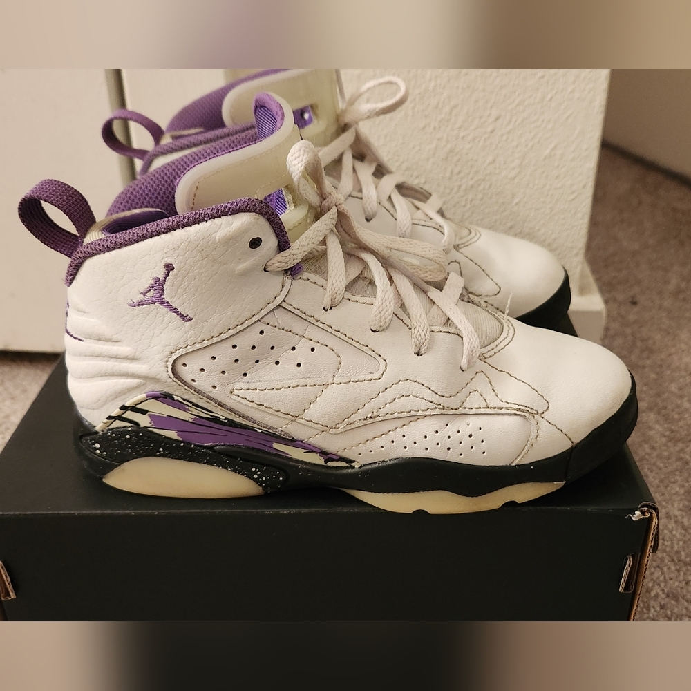Jordan MVP Summit White and Black Sneakers